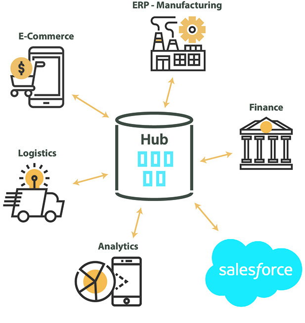 Customer Data Hub Salesforce CRM integration